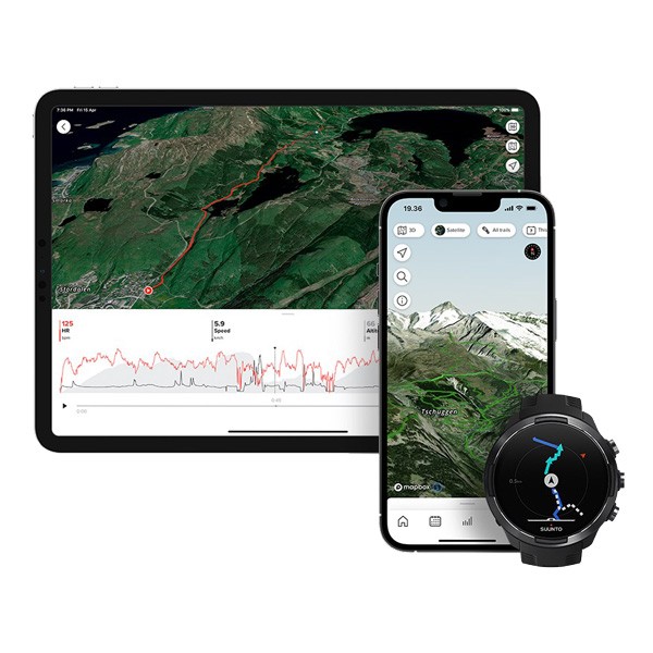 Suunto 9 Baro Black.