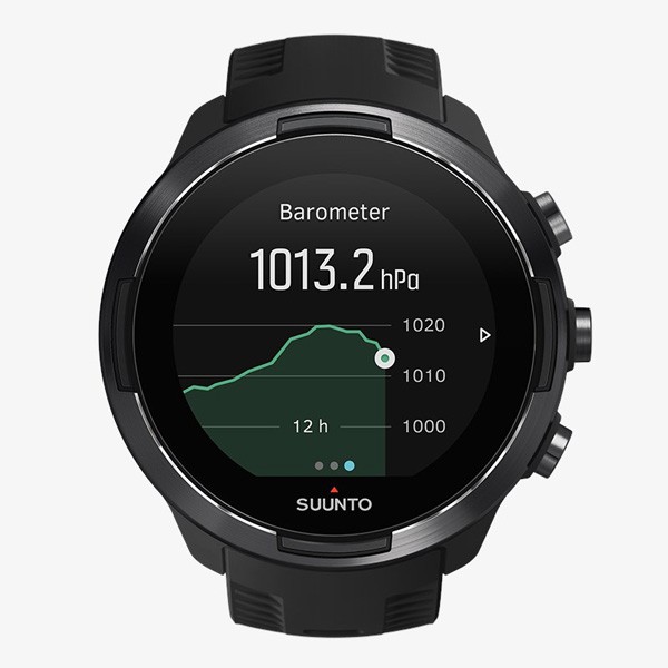 Suunto 9 Baro Black.