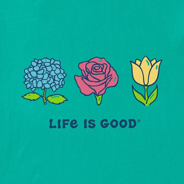 Life is Good Crusher-Lite 3 Blossoms​, ženska kratka majica