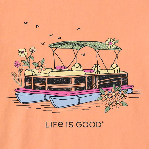 Life is Good Crusher-Lite Pontoon, ženska kratka majica