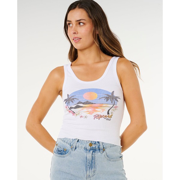 Rip Curl Hotel Malibu, ženska majica brez rokavov