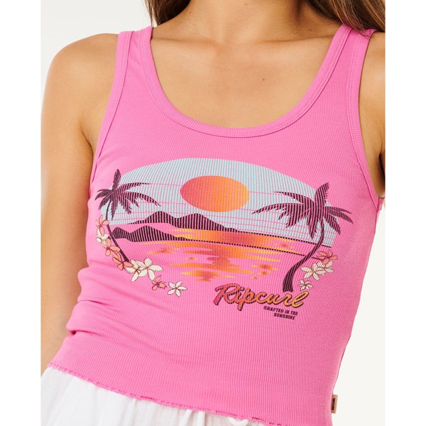 Rip Curl Hotel Malibu, ženska majica brez rokavov