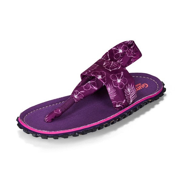 Ženske japonke / sandali Gumbies Slingback Purple