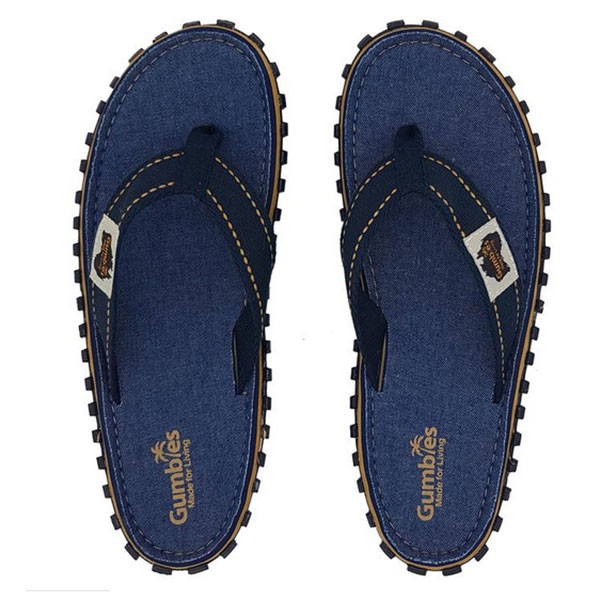 Gumbies moške japonke Islander Denim
