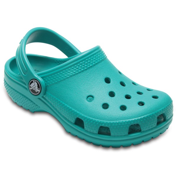 Crocs otroški natikači classic Tropical teal.