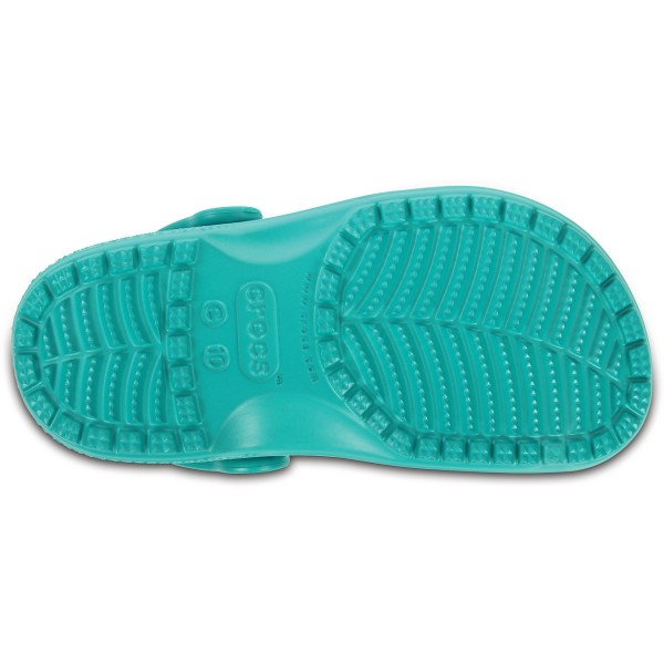 Crocs otroški natikači classic Tropical teal.