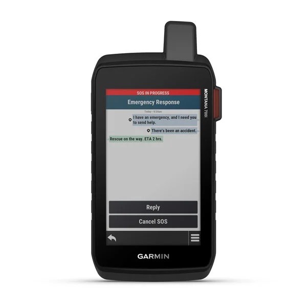 Garmin Montana 700i.