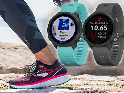 Brooks & Garmin promo dan