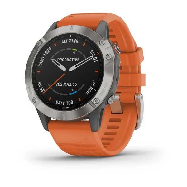 Garmin Fenix 6 Titanium.
