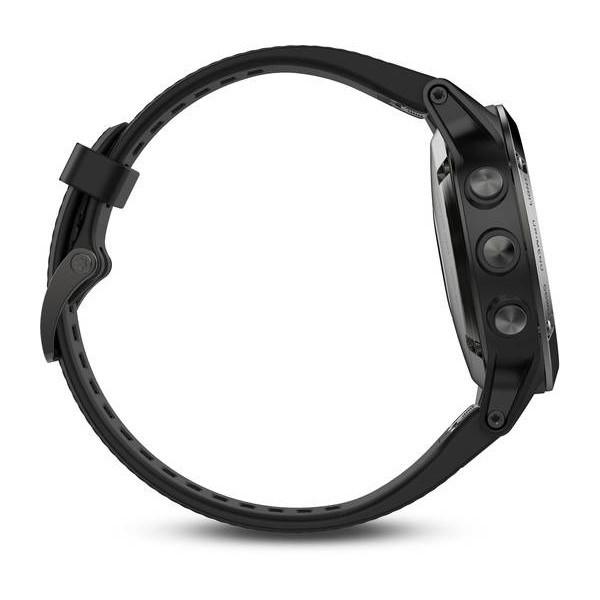 Vsestranska ura Garmin fenix 5 - Slate siva s črnim paščkom