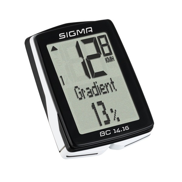 Brezžični kolesarski števec Sigma BC 14.16 s senzorjem kadence