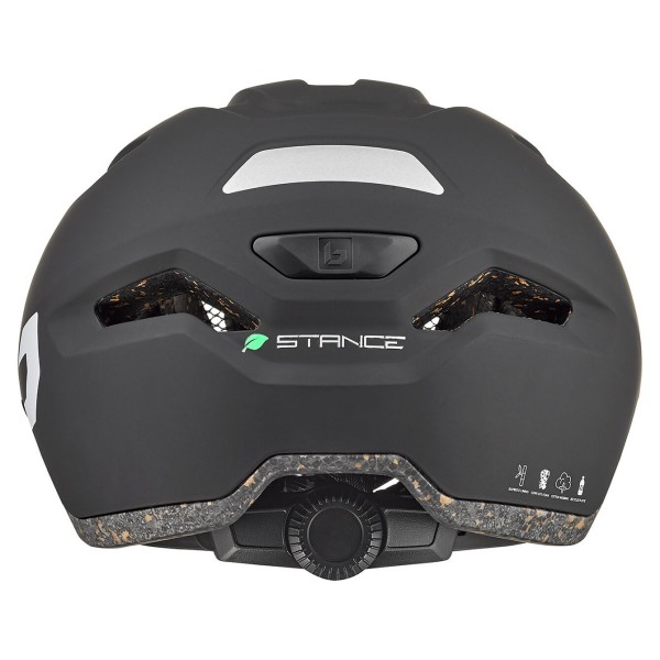 Bolle kolesarska čelada Eco Stance Black.