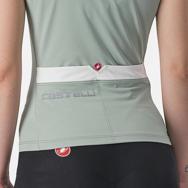 Ženska kolesarska majica Castelli Solaris.