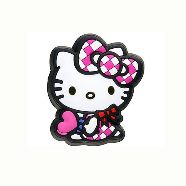 Jibbitz Hello Kitty Candy Pink.