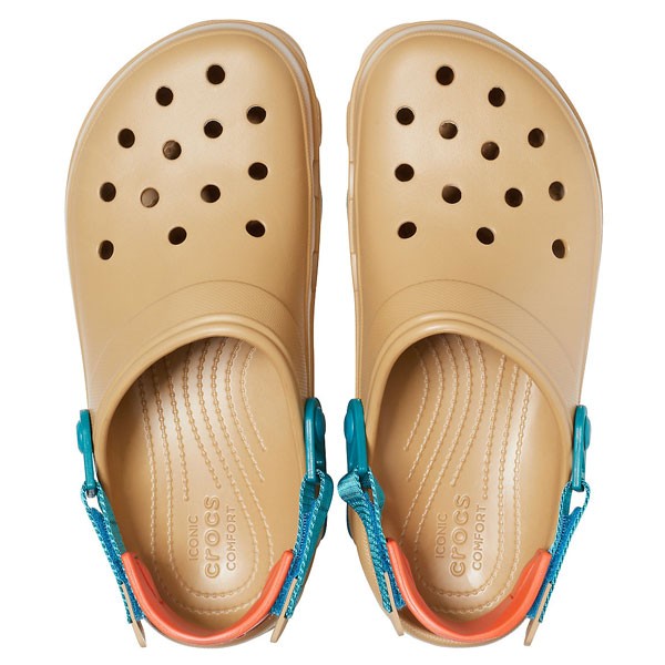 Crocs natikači classic all terrain tan.