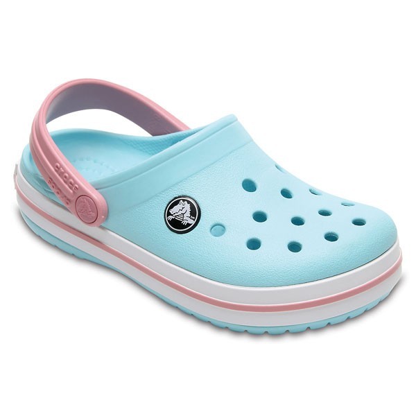 Crocs otroški natikači Crocband Ice Blue.