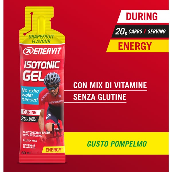 Enervit Sport Isotonic gel grenivka 20g.