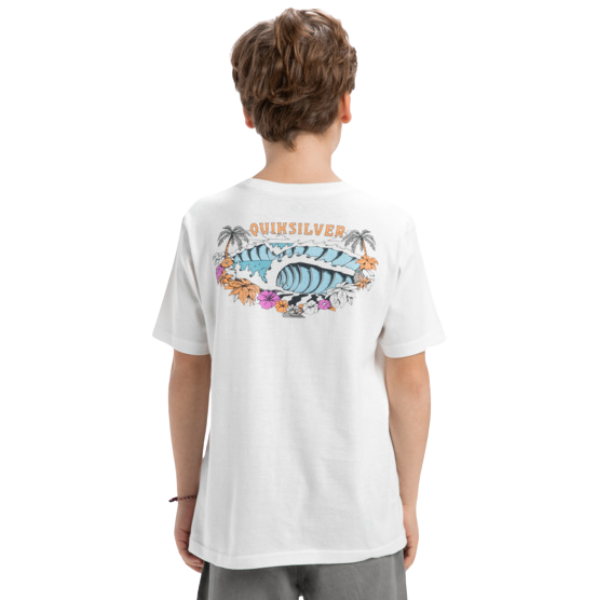Fantovska kratka majica Quiksilver Evo Aqua