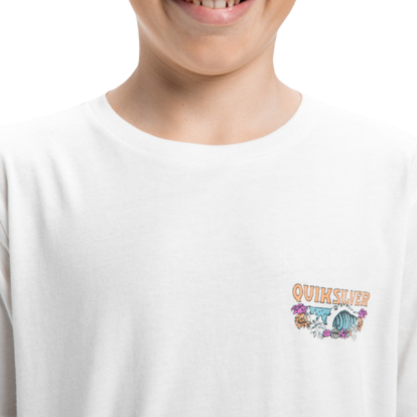 Fantovska kratka majica Quiksilver Evo Aqua