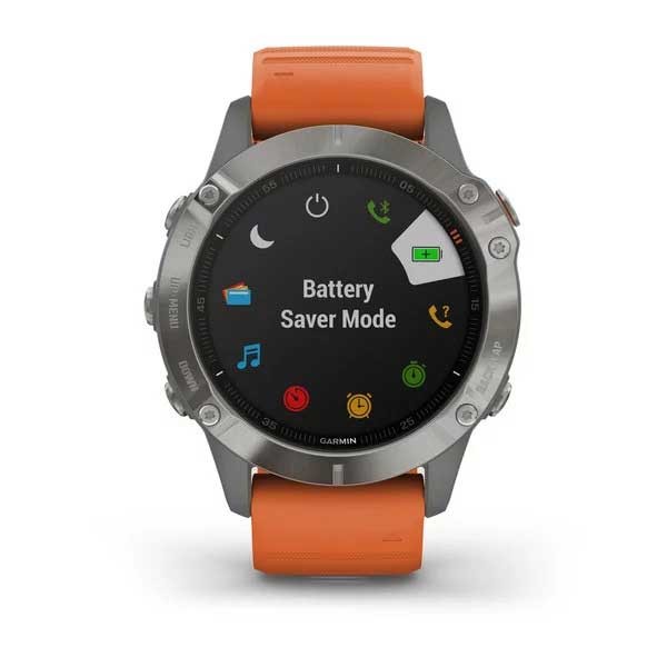 Garmin Fenix 6 Titanium.