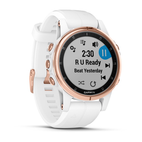 Garmin Fenix 5s Sapphire Plus Rose Gold.