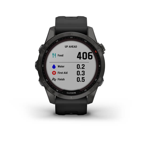 Garmin Fenix 7s Sapphire Solar.