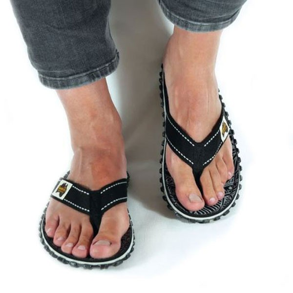 Gumbies unisex japonke Islander Black Signiture.