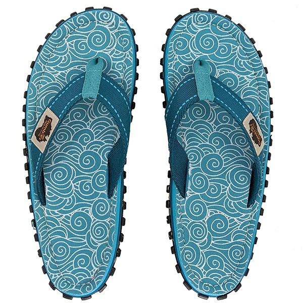 Gumbies ženske japonke Islander Turquois.