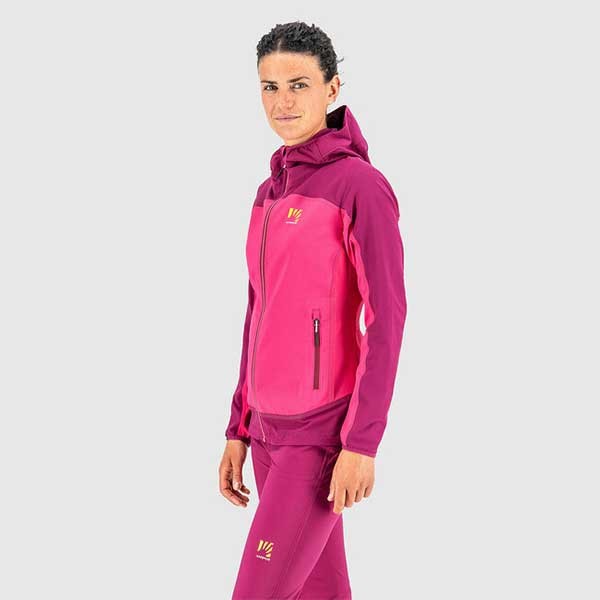 Karpos ženska softshell jakna parete.