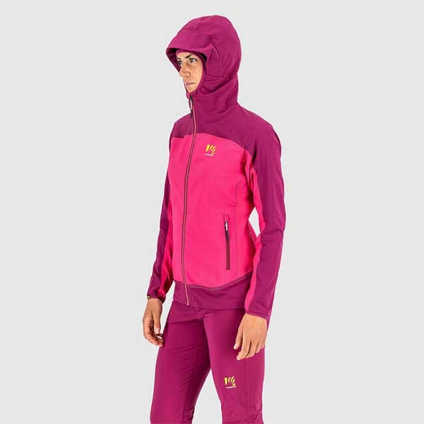 Karpos ženska softshell jakna parete.