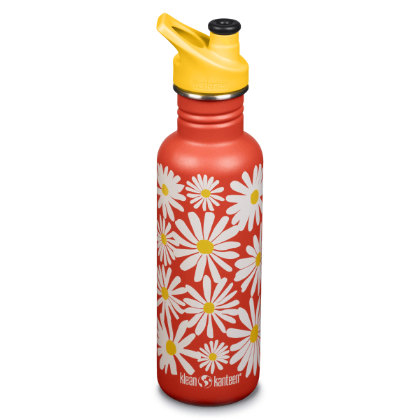 Klean Kanteen steklenica Classic Sport Cap 800 ml Daisy