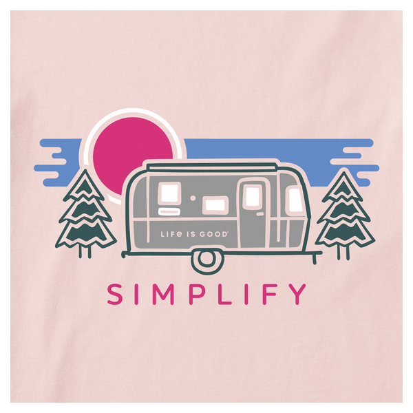 Life is Good ženska majica Simplify Camper