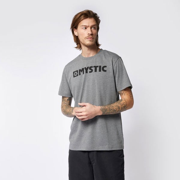 Mystic moška kratka majica Brand Tee Grey.