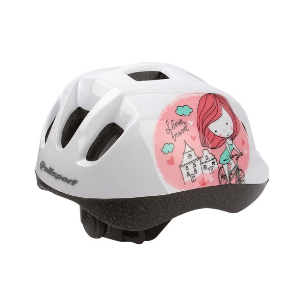 Polisport otroška kolesarska čelada Kid Princess.