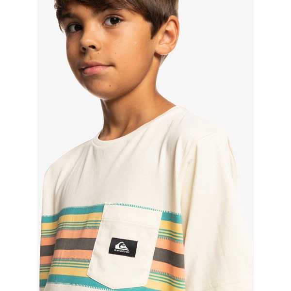 Quiksilver fantovska majica Surfadelica Stripe.