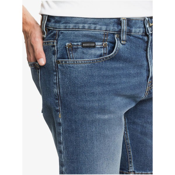 Quiksilver moške kratke hlače Jeans Aqua Cult Aged.