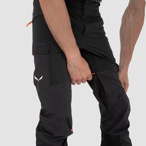 Salewa moške hlače Sella DST Hybrid.
