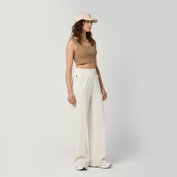 Ženske dolge hlače Mystic Breezy Jogger v bež barvi