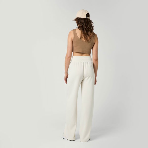 Ženske dolge hlače Mystic Breezy Jogger v bež barvi