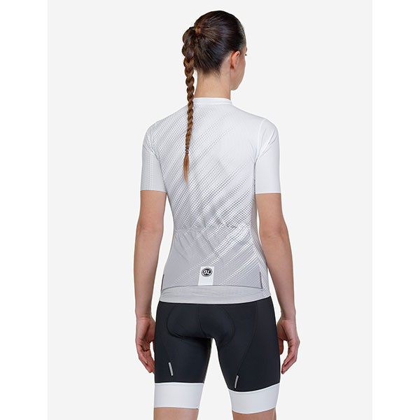 Bicycle line ženska kolesarska majica Savona bela.