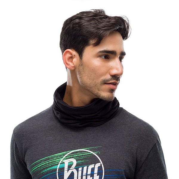 Buff Lightweight Merino Wool Black.