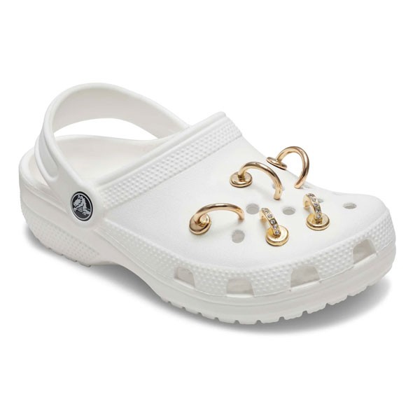 Crocs Jibbitz Summer Gold Pearl