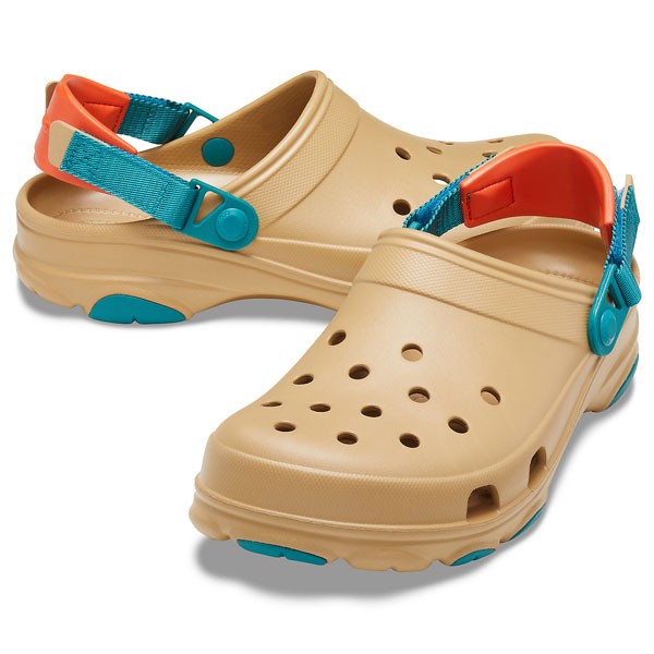 Crocs natikači classic all terrain tan.
