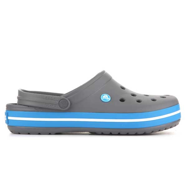 Crocs natikači Crocband Charcoal/Ocean.