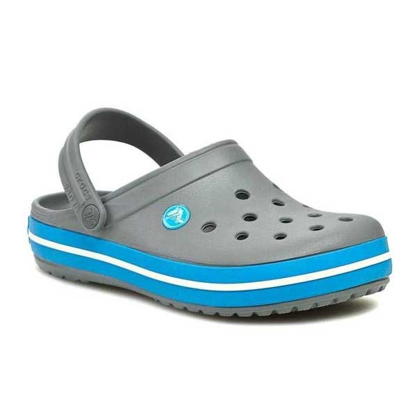 Crocs natikači Crocband Charcoal/Ocean.