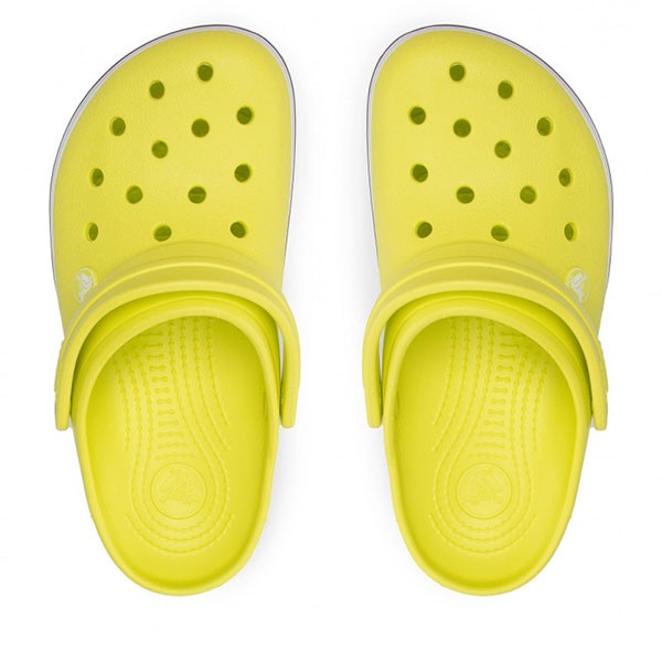 Crocs otroški natikači Crocsband citrus.