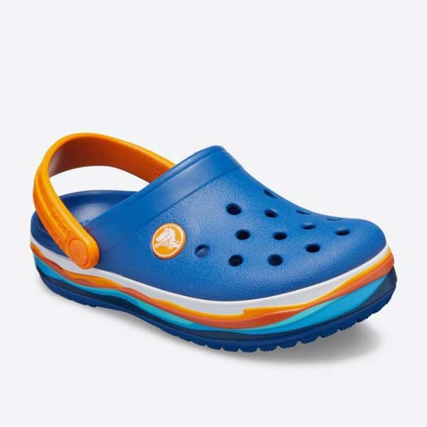 Otroški natikači Crocs Crocband Wavy.