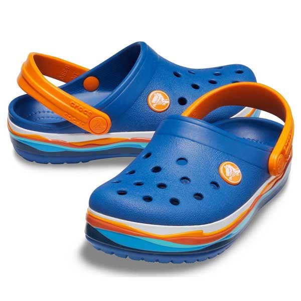 Otroški natikači Crocs Crocband Wavy.
