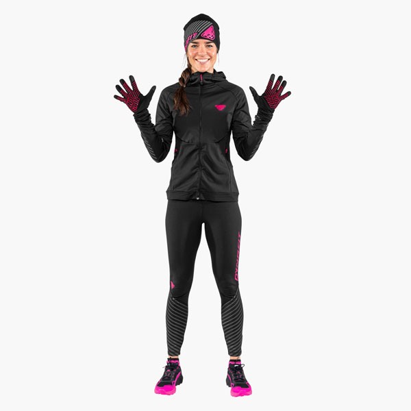 Dynafit rokavice Alpine Reflective Pink.