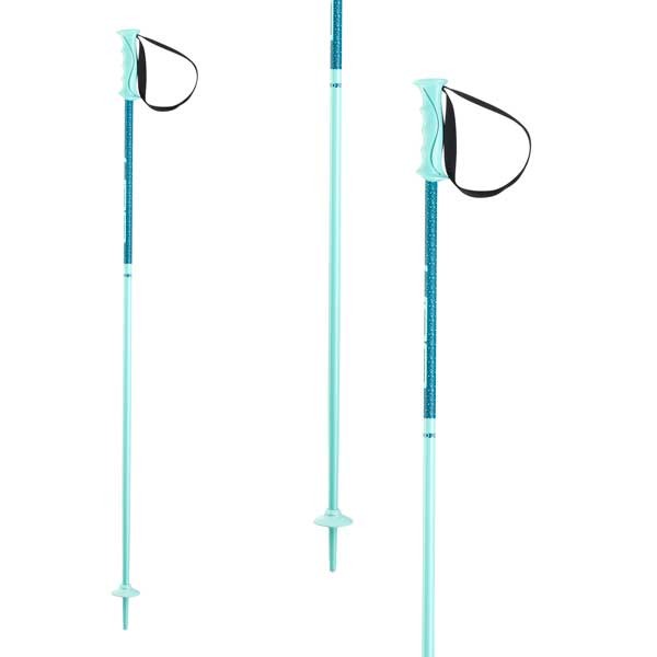 Elan kids' ski poles hotrod mint.
